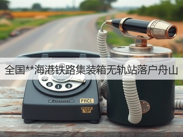 全国**海港铁路集装箱无轨站落户舟山(图3) 全国**海港铁路集装箱无轨站落户舟山(图3)