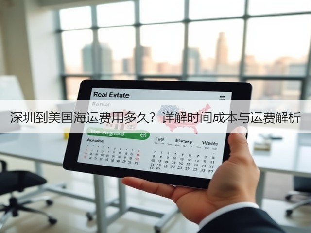 深圳到美国海运费用多久?详解时间成本与运费解析(图2) 深圳到美国海运费用多久?详解时间成本与运费解析(图2)