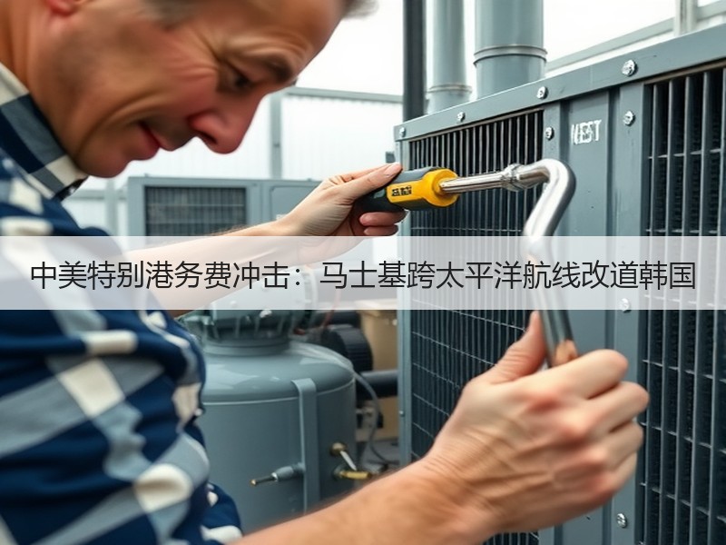 中美特别港务费冲击：马士基跨太平洋航线改道韩国