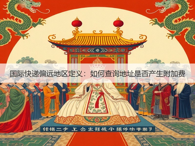 国际快递偏远地区定义:如何查询地址是否产生附加费 国际快递偏远地区定义:如何查询地址是否产生附加费