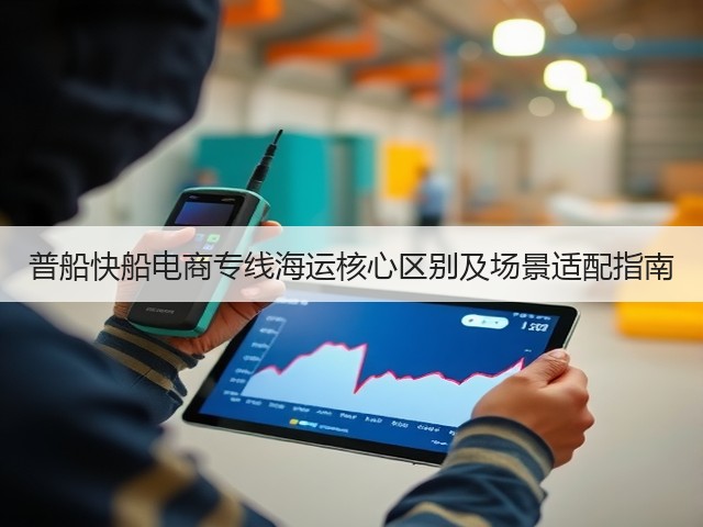普船快船电商专线海运核心区别及场景适配指南(图2) 普船快船电商专线海运核心区别及场景适配指南(图2)