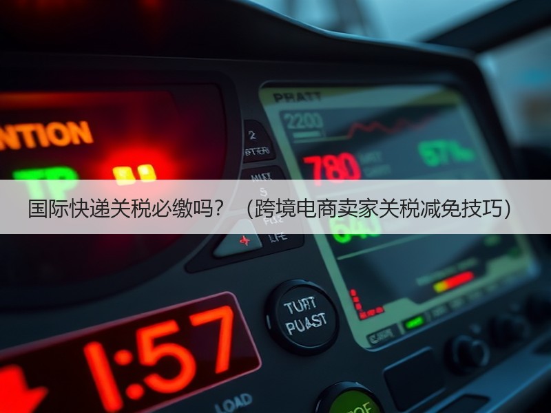 国际快递关税必缴吗？（跨境电商卖家关税减免技巧）