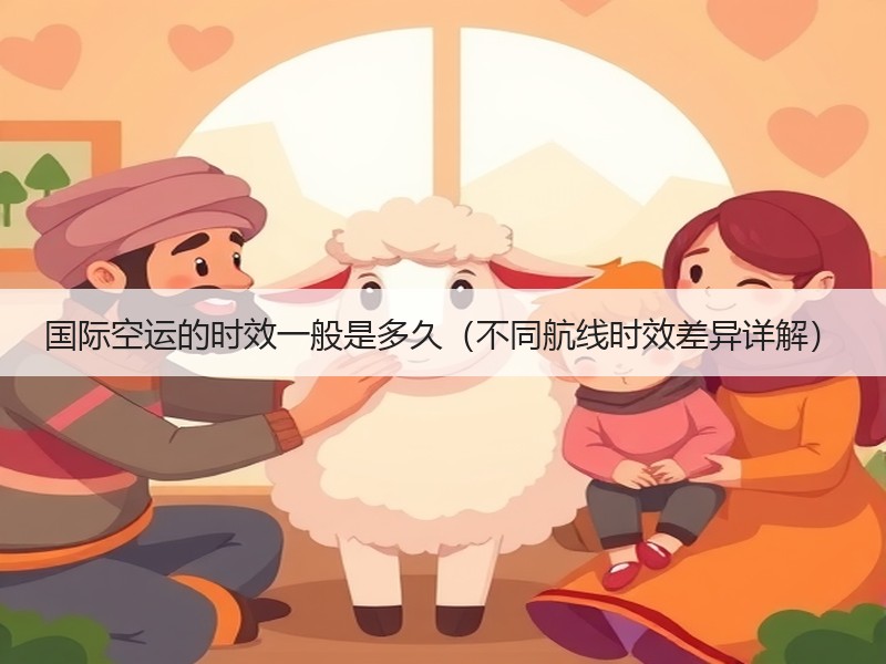 国际空运的时效一般是多久（不同航线时效差异详解）