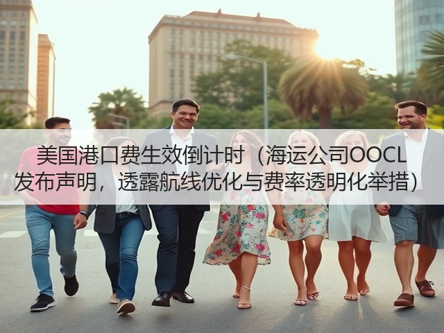 美国港口费生效倒计时（海运公司OOCL 发布声明，透露航线优化与费率透明化举措）(图2)
