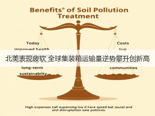 北美表现疲软 全球集装箱运输量逆势攀升创新高(图1) 北美表现疲软 全球集装箱运输量逆势攀升创新高(图1)