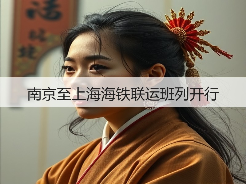 南京至上海海铁联运班列开行 南京至上海海铁联运班列开行
