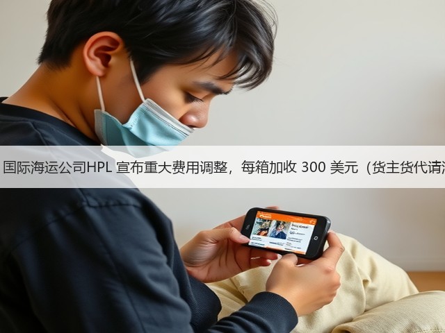 突发!国际海运公司HPL 宣布重大费用调整,每箱加收 300 美元(货主货代请注意)(图2) 突发!国际海运公司HPL 宣布重大费用调整,每箱加收 300 美元(货主货代请注意)(图2)