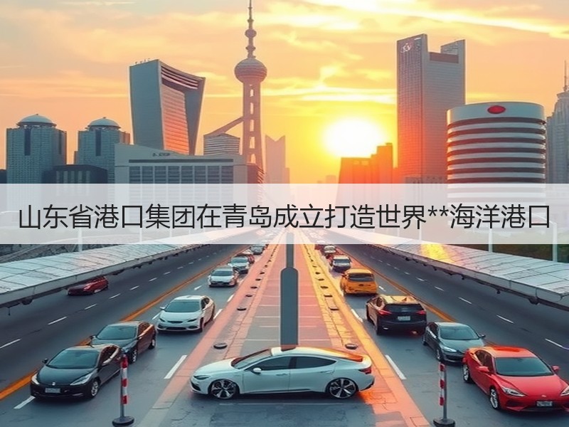 山东省港口集团在青岛成立打造世界**海洋港口