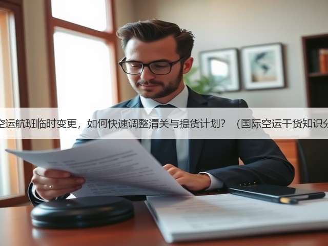 国际空运航班临时变更,如何快速调整清关与提货计划?(国际空运干货知识分享)(图1) 国际空运航班临时变更,如何快速调整清关与提货计划?(国际空运干货知识分享)(图1)