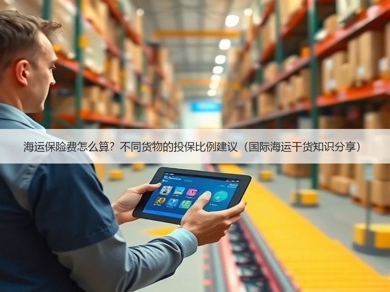 海运保险费怎么算？不同货物的投保比例建议（国际海运干货知识分享）