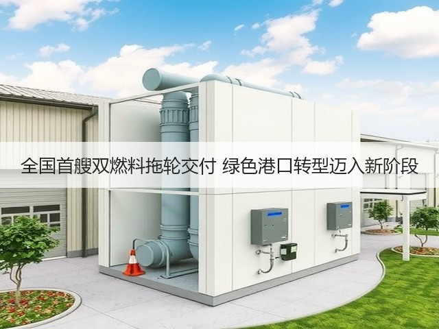 全国首艘双燃料拖轮交付 绿色港口转型迈入新阶段(图1)