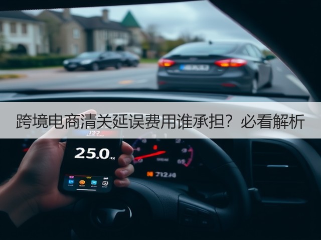 跨境电商清关延误费用谁承担?必看解析(图1) 跨境电商清关延误费用谁承担?必看解析(图1)