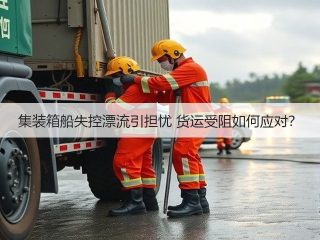 集装箱船失控漂流引担忧 货运受阻如何应对?(图2) 集装箱船失控漂流引担忧 货运受阻如何应对?(图2)