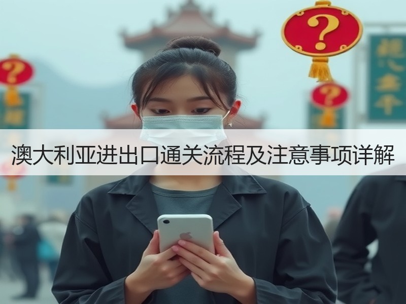 澳大利亚进出口通关流程及注意事项详解 澳大利亚进出口通关流程及注意事项详解