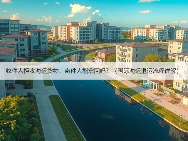 收件人拒收海运货物,寄件人能拿回吗?(国际海运退运流程详解)(图3) 收件人拒收海运货物,寄件人能拿回吗?(国际海运退运流程详解)(图3)