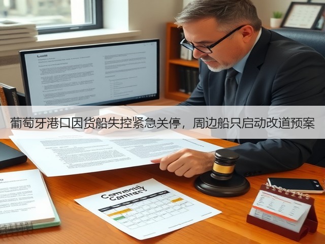 葡萄牙港口因货船失控紧急关停,周边船只启动改道预案(图2) 葡萄牙港口因货船失控紧急关停,周边船只启动改道预案(图2)