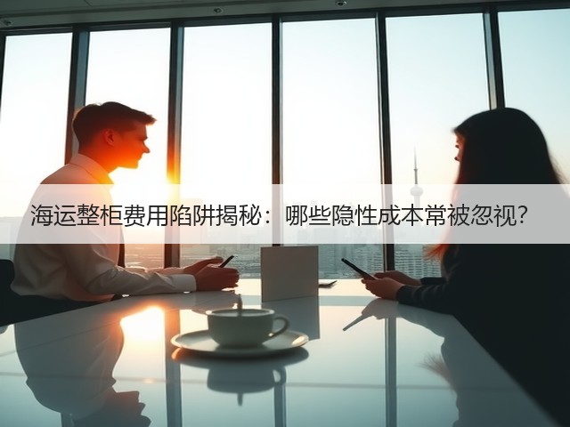 海运整柜费用陷阱揭秘:哪些隐性成本常被忽视?(图1) 海运整柜费用陷阱揭秘:哪些隐性成本常被忽视?(图1)