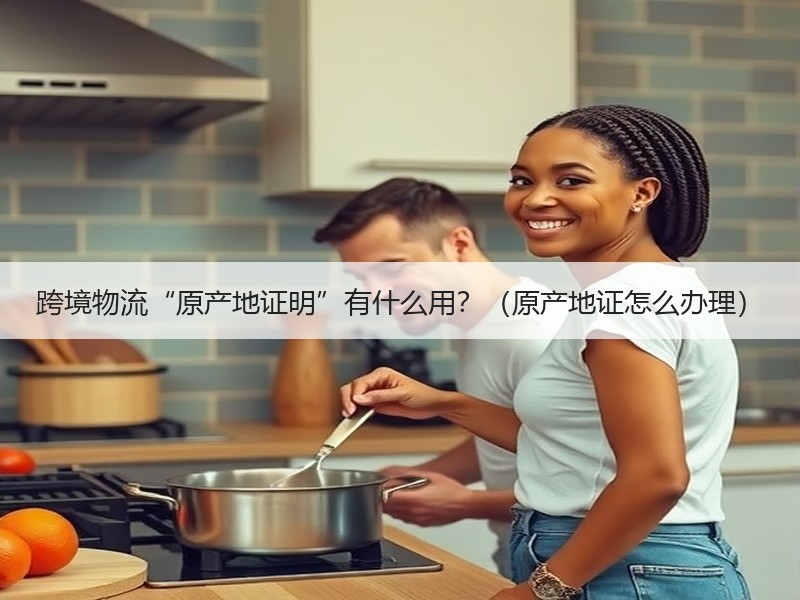 跨境物流“原产地证明”有什么用?(原产地证怎么办理) 跨境物流“原产地证明”有什么用?(原产地证怎么办理)