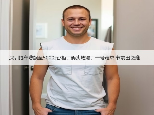 深圳拖车费飙至5000元/柜,码头堵爆,一号难求!节前出货难!(图1) 深圳拖车费飙至5000元/柜,码头堵爆,一号难求!节前出货难!(图1)