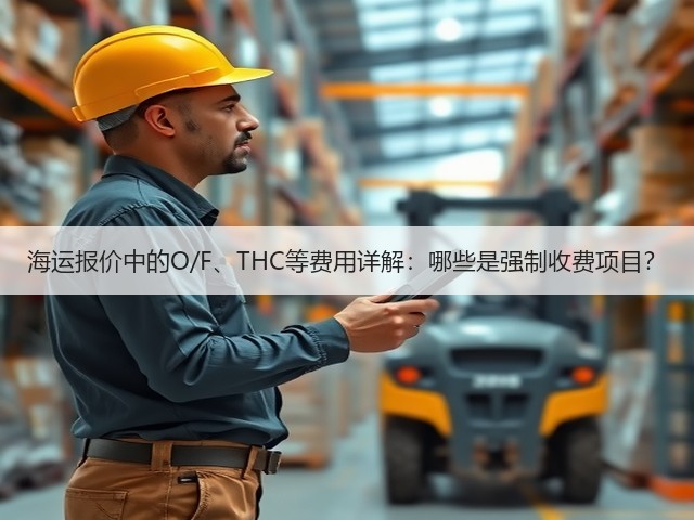 海运报价中的O/F、THC等费用详解:哪些是强制收费项目?(图1) 海运报价中的O/F、THC等费用详解:哪些是强制收费项目?(图1)
