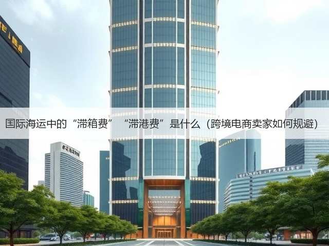 国际海运中的“滞箱费”“滞港费”是什么(跨境电商卖家如何规避)(图1) 国际海运中的“滞箱费”“滞港费”是什么(跨境电商卖家如何规避)(图1)