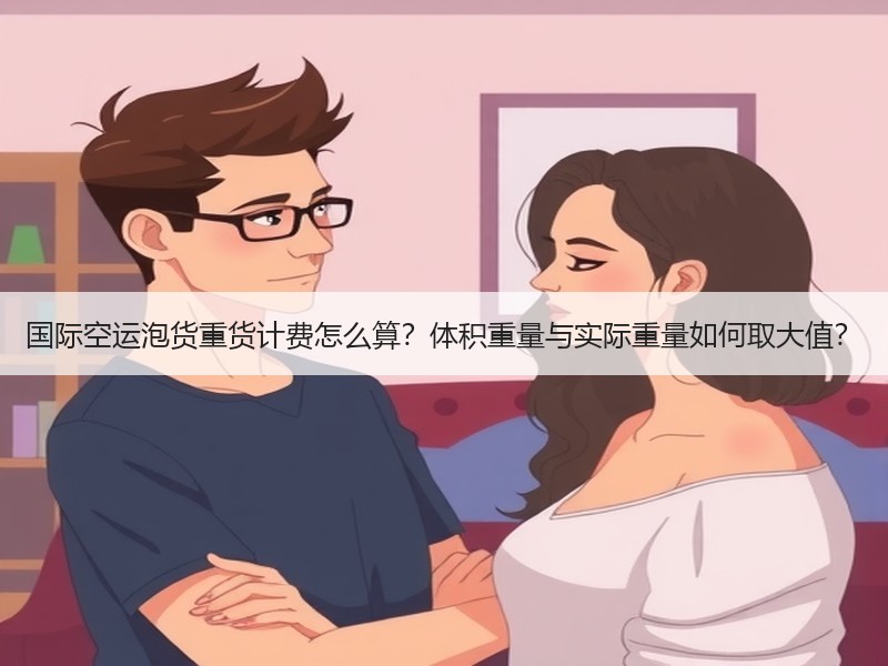国际空运泡货重货计费怎么算？体积重量与实际重量如何取大值？