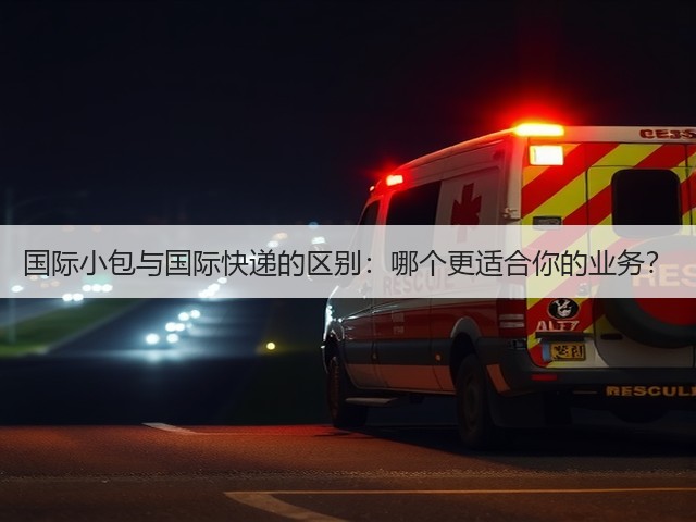 国际小包与国际快递的区别：哪个更适合你的业务？(图3)