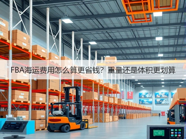 FBA海运费用怎么算更省钱?重量还是体积更划算(图1) FBA海运费用怎么算更省钱?重量还是体积更划算(图1)