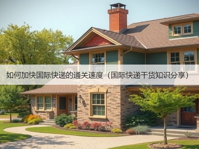 如何加快国际快递的通关速度(国际快递干货知识分享)(图2) 如何加快国际快递的通关速度(国际快递干货知识分享)(图2)