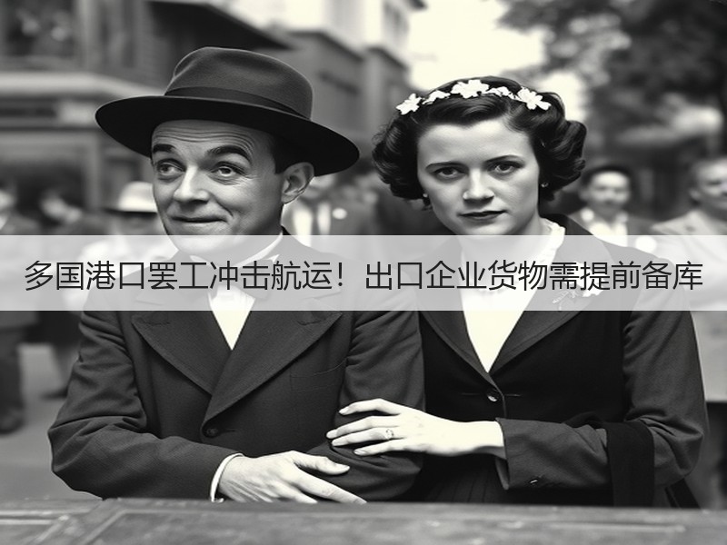 多国港口罢工冲击航运!出口企业货物需提前备库 多国港口罢工冲击航运!出口企业货物需提前备库