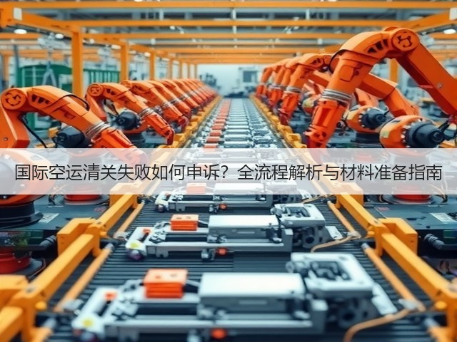 国际空运清关失败如何申诉?全流程解析与材料准备指南(图1) 国际空运清关失败如何申诉?全流程解析与材料准备指南(图1)