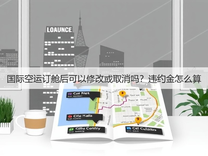 国际空运订舱后可以修改或取消吗？违约金怎么算