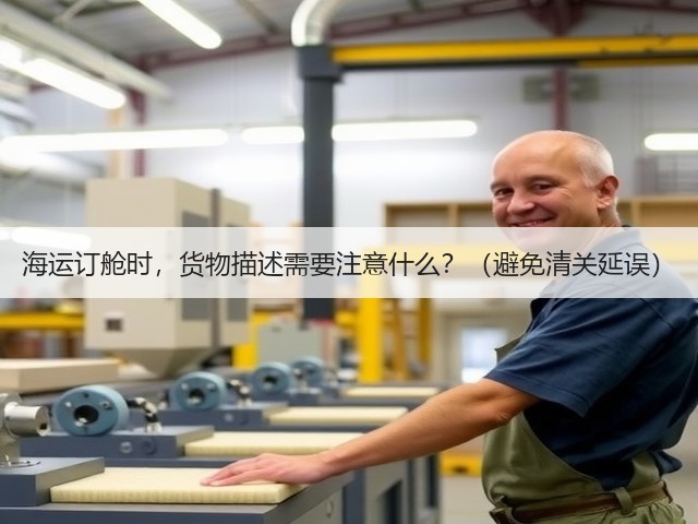 海运订舱时,货物描述需要注意什么?(避免清关延误)(图2) 海运订舱时,货物描述需要注意什么?(避免清关延误)(图2)