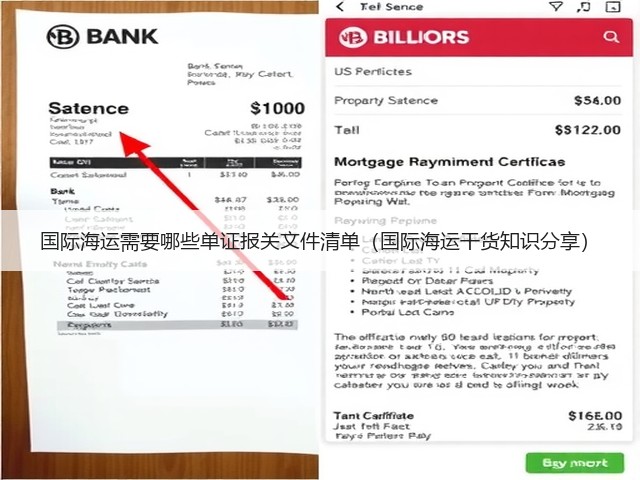 国际海运需要哪些单证报关文件清单(国际海运干货知识分享)(图1) 国际海运需要哪些单证报关文件清单(国际海运干货知识分享)(图1)