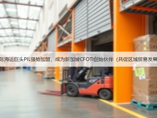 国际海运巨头PIL强势加盟,成为新加坡CFOTI创始伙伴(共促区域贸易发展)(图1) 国际海运巨头PIL强势加盟,成为新加坡CFOTI创始伙伴(共促区域贸易发展)(图1)