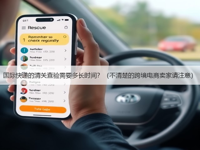 国际快递的清关查验需要多长时间?(不清楚的跨境电商卖家请注意)(图2) 国际快递的清关查验需要多长时间?(不清楚的跨境电商卖家请注意)(图2)