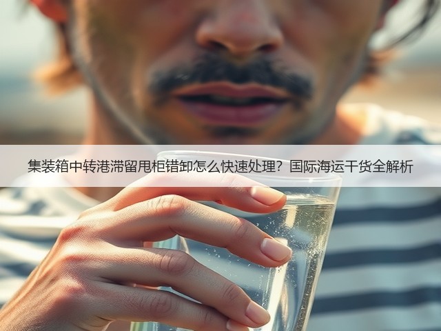 集装箱中转港滞留甩柜错卸怎么快速处理?国际海运干货全解析(图2) 集装箱中转港滞留甩柜错卸怎么快速处理?国际海运干货全解析(图2)