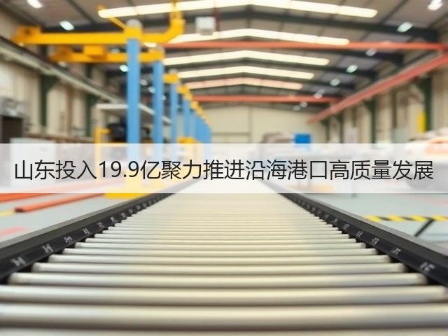 山东投入19.9亿聚力推进沿海港口高质量发展(图3) 山东投入19.9亿聚力推进沿海港口高质量发展(图3)