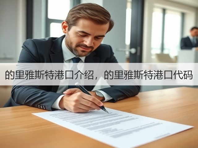 的里雅斯特港口介绍,的里雅斯特港口代码(图3) 的里雅斯特港口介绍,的里雅斯特港口代码(图3)