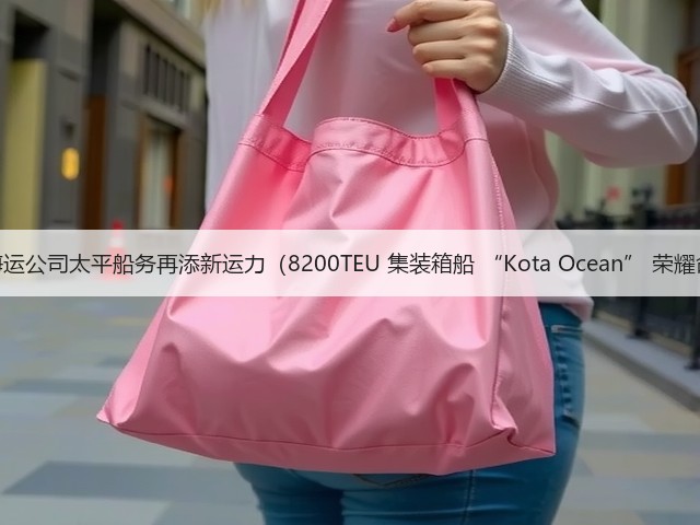 国际海运公司太平船务再添新运力（8200TEU 集装箱船 “Kota Ocean” 荣耀命名）(图1)