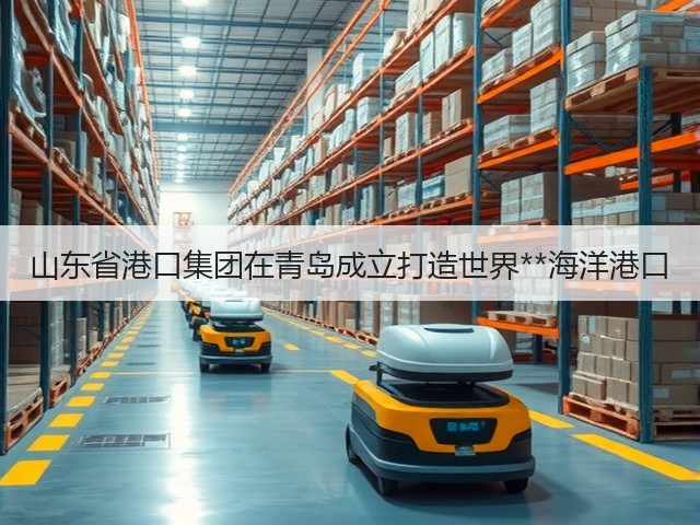 山东省港口集团在青岛成立打造世界**海洋港口(图2)