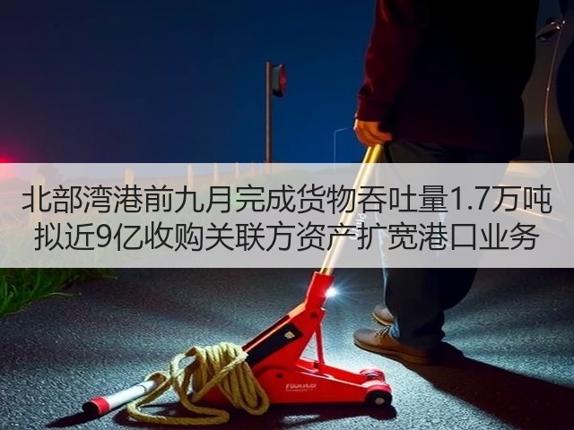 北部湾港前九月完成货物吞吐量1.7万吨 拟近9亿收购关联方资产扩宽港口业务(图1) 北部湾港前九月完成货物吞吐量1.7万吨 拟近9亿收购关联方资产扩宽港口业务(图1)