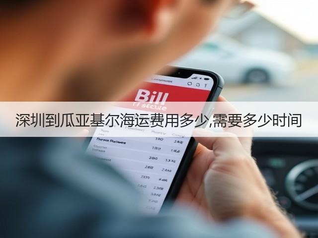深圳到瓜亚基尔海运费用多少,需要多少时间(图3) 深圳到瓜亚基尔海运费用多少,需要多少时间(图3)