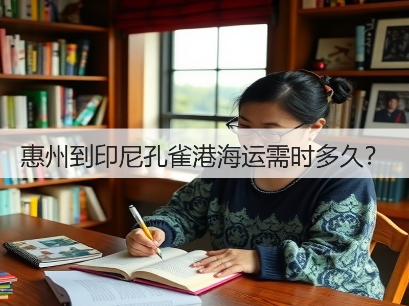 惠州到印尼孔雀港海运需时多久? 惠州到印尼孔雀港海运需时多久?