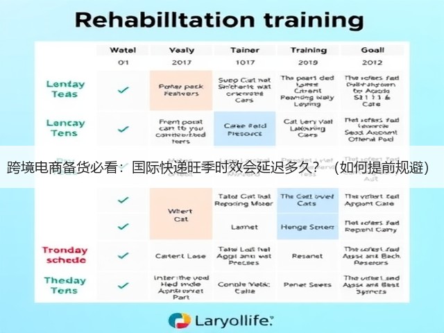 跨境电商备货必看:国际快递旺季时效会延迟多久?(如何提前规避)(图2) 跨境电商备货必看:国际快递旺季时效会延迟多久?(如何提前规避)(图2)