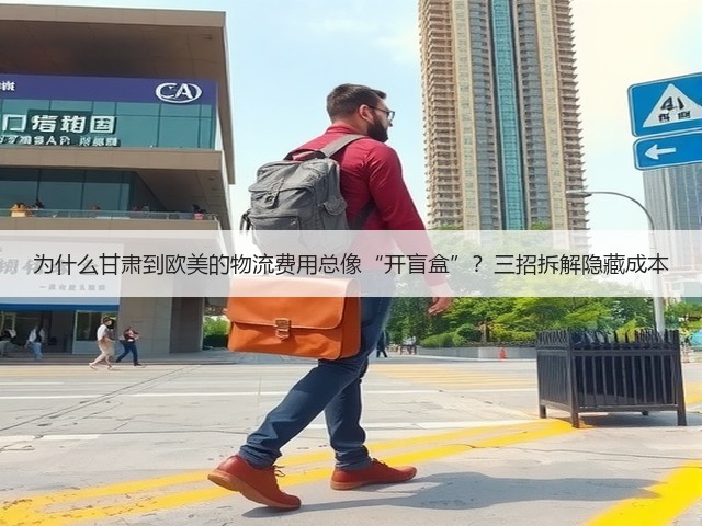 为什么甘肃到欧美的物流费用总像“开盲盒”?三招拆解隐藏成本(图3) 为什么甘肃到欧美的物流费用总像“开盲盒”?三招拆解隐藏成本(图3)