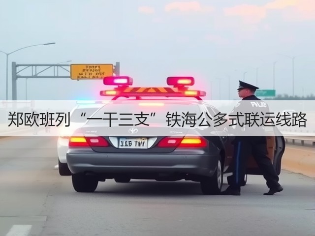 郑欧班列“一干三支”铁海公多式联运线路(图3) 郑欧班列“一干三支”铁海公多式联运线路(图3)