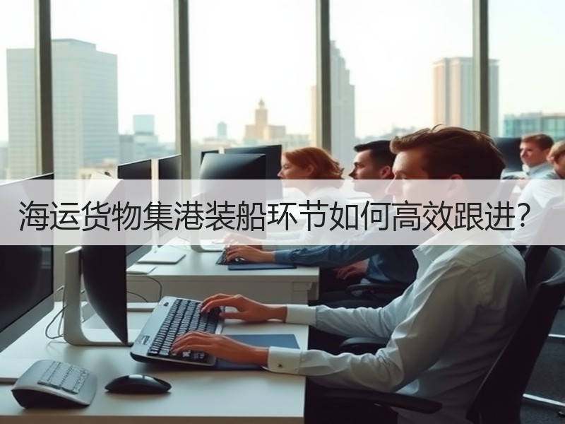海运货物集港装船环节如何高效跟进? 海运货物集港装船环节如何高效跟进?