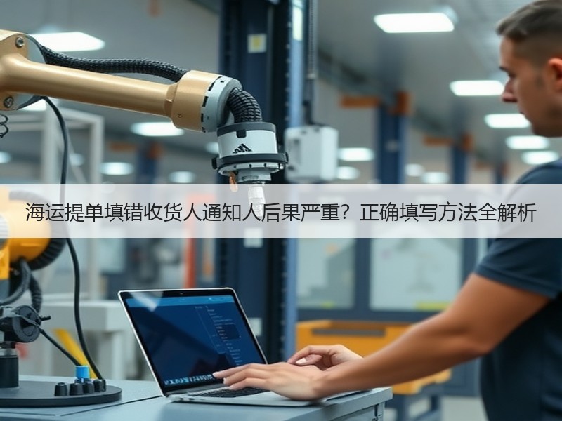 海运提单填错收货人通知人后果严重？正确填写方法全解析