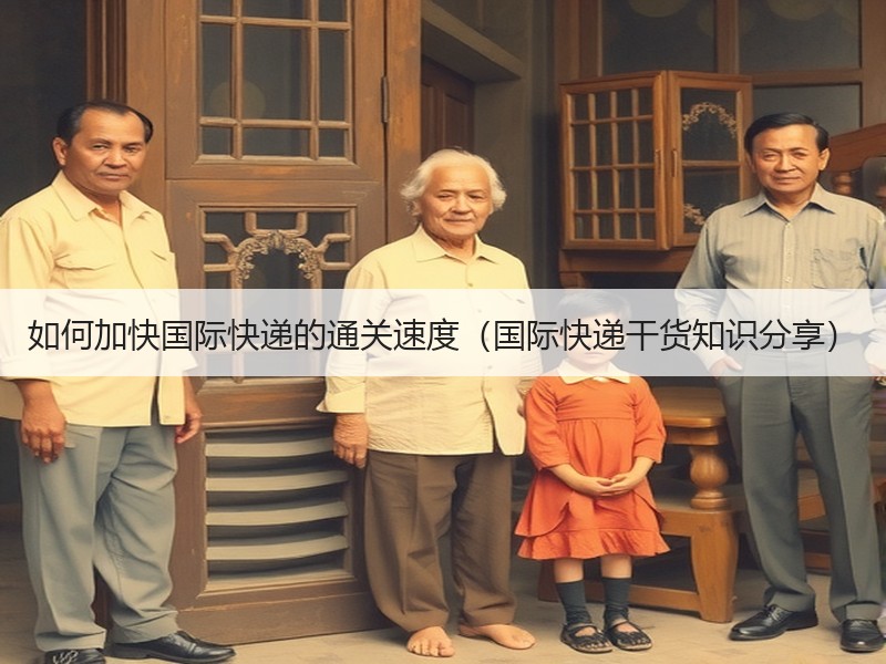如何加快国际快递的通关速度（国际快递干货知识分享）